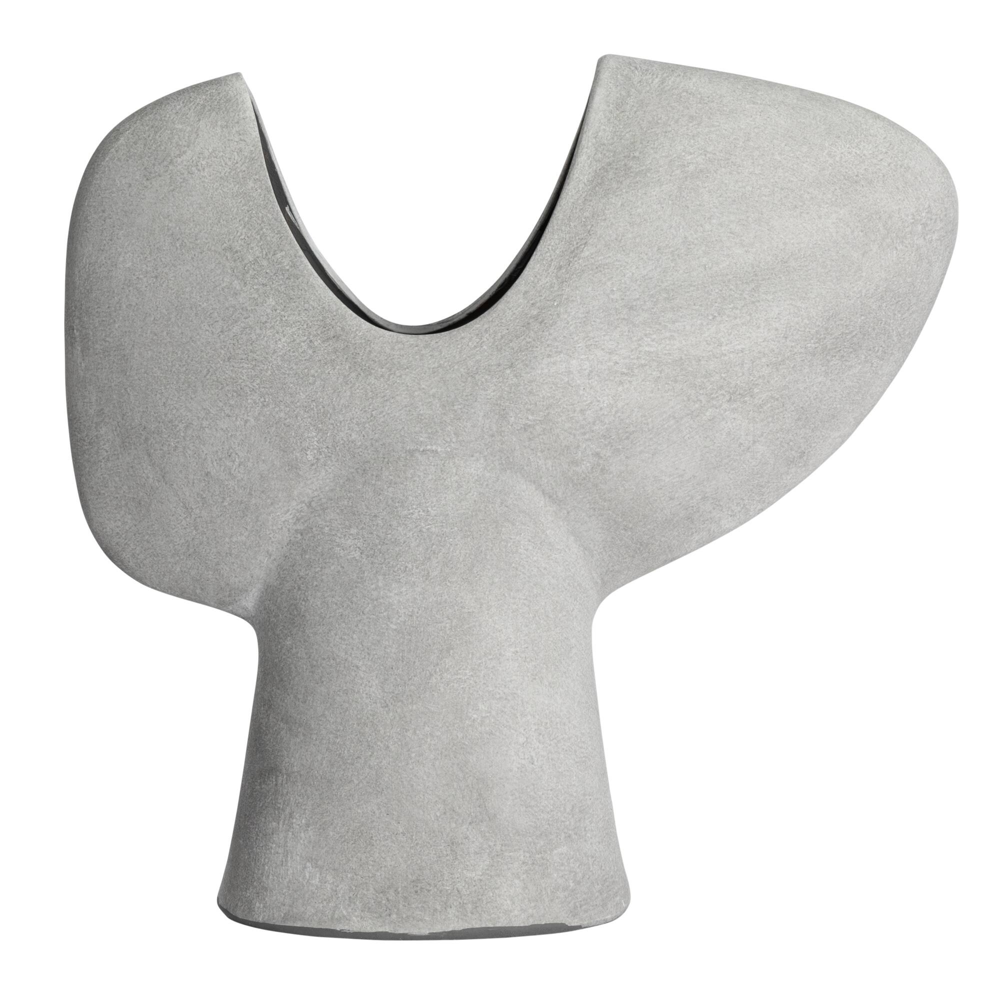 Hello Honey® 16" Modern Terra Cotta Abstract Vase